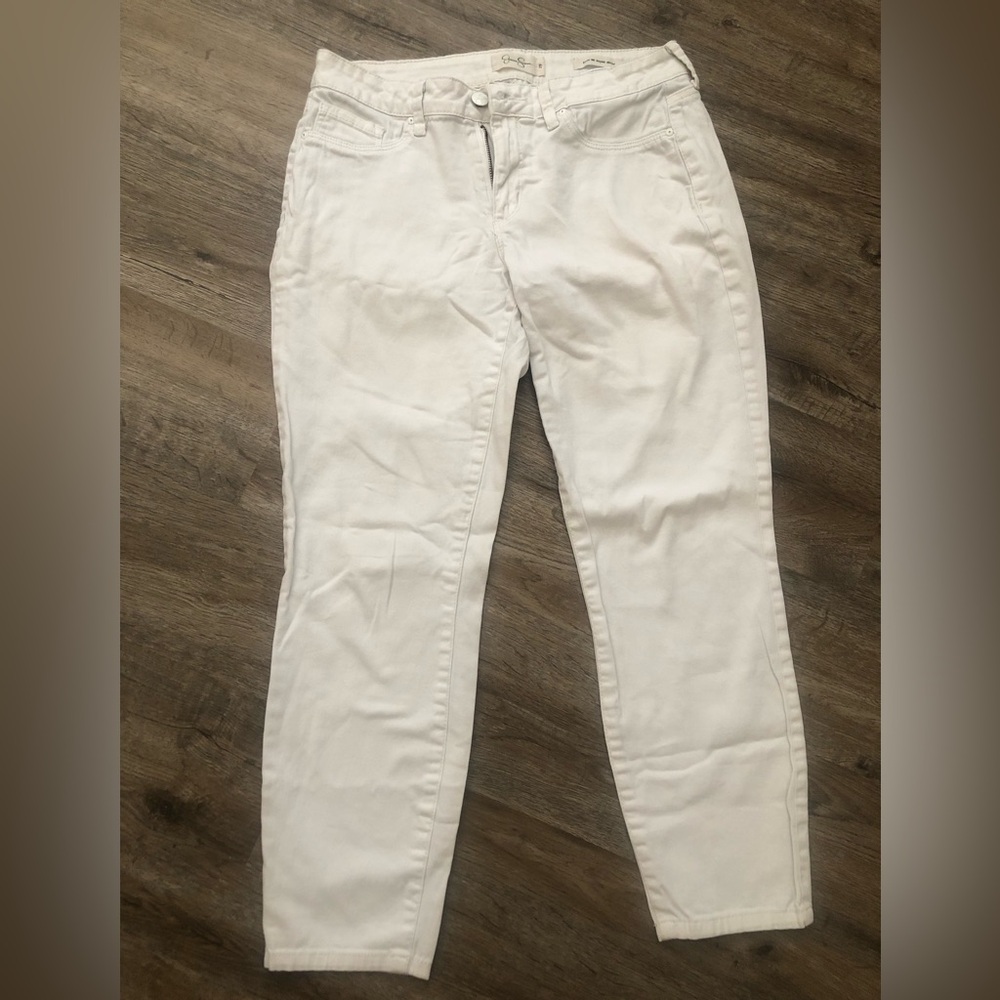 Jessica Simpson Cream Denim Jeans